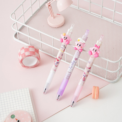 Caneta Click Kirby com Broche Tinta Preta 0.5mm - Dream Big - Papelaria Criativa