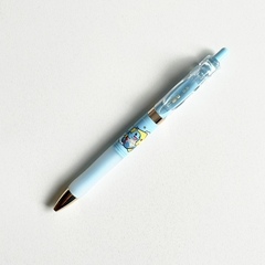 Caneta Click Pokemon Luxo Gel Tinta Preta 0.5mm