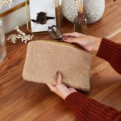 Estojo - Classic Sherpa Zip Pen Pouch - Taupe - The Happy Planner na internet
