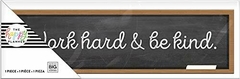 Placa de Mesa de Professores - Desk Plaque - Work Hard & Be Kind - The Happy Planner na internet