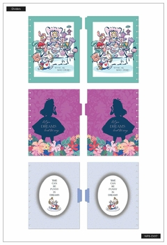 Caderno Grande Pautado - BIG Happy Notes Disney Alice in Wonderland - The Happy Planner na internet