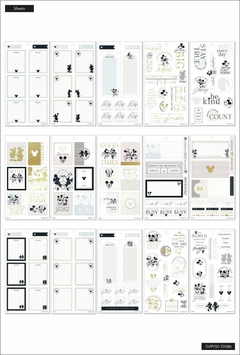 Livro de Adesivos - Value Pack Stickers - Disney Modern Mickey & Minnie Mouse BIG - The Happy Planner - comprar online