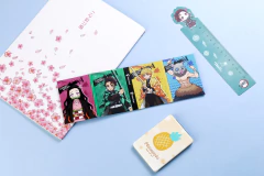 Kit com 4 Blocos de Anotações Anime Demon Slayer Sticky Notes Memo Pad - 80 Folhas - comprar online