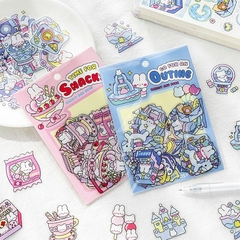 Kit com 40 Adesivos Decorativos Coelhinhos - comprar online