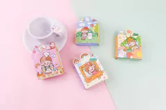 Kit com 11 Blocos de Anotações Menininhas Sticky Notes Memo Pad - 220 Folhas