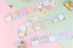 Kit com 11 Blocos de Anotações Menininhas Sticky Notes Memo Pad - 220 Folhas na internet