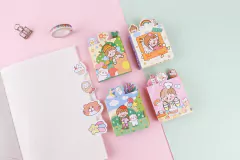 Kit com 11 Blocos de Anotações Menininhas Sticky Notes Memo Pad - 220 Folhas - loja online