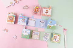 Imagem do Kit com 11 Blocos de Anotações Menininhas Sticky Notes Memo Pad - 220 Folhas