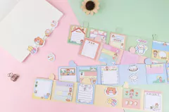 Kit com 11 Blocos de Anotações Menininhas Sticky Notes Memo Pad - 220 Folhas - comprar online