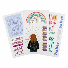 Adesivos Grandes - Large Sticker Sheets - Stronger Together - The Happy Planner - comprar online