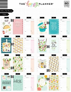 Mini Caderno de Receitas - Mini Recipe Organizer - Foodie - 160 Receitas - The Happy Planner na internet