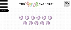 Discos Pequenos de Metal Lavanda - Mini Metal Discs - Lavender - The Happy Planner na internet