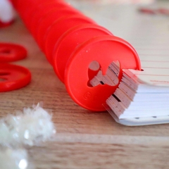 Discos Médios de Plástico Laço Vermelho - Disney Minnie Mouse Discs - The Happy Planner na internet