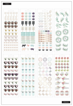 Mini Adesivos - Petite Sticker Sheets - Farmhouse - The Happy Planner - comprar online