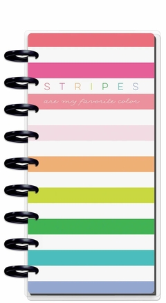 Caderno Pontilhado - Skinny Classic Happy Notes - Stripes - The Happy Planner - comprar online