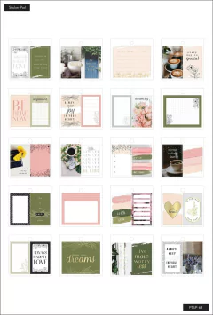 Mini Livro de Adesivos - Tiny Stickers Pad - Farmhouse - The Happy Planner - comprar online