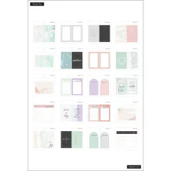 Mini Livro de Adesivos - Tiny Stickers Pad - Minimalist - The Happy Planner - comprar online