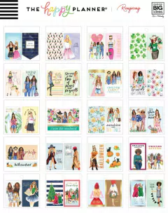 Mini Livro de Adesivos - Tiny Stickers Pad - Rongrong - Seasonal - The Happy Planner - comprar online