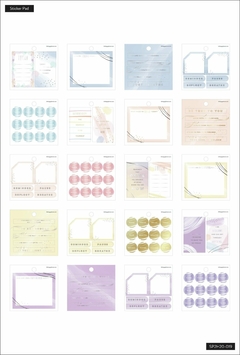 Mini Livro de Adesivos - Tiny Stickers Pad - Wellness Warrior - The Happy Planner - comprar online