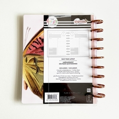 Classic Daily Planner Não Datado - DELUXE Papillon Butterfly - 4 Meses - The Happy Planner - Dream Big - Papelaria Criativa