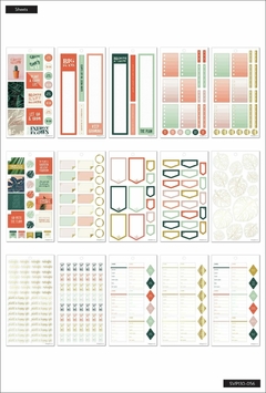 Livro de Adesivos - Value Pack Stickers - Blooming Botanicals - The Happy Planner - comprar online