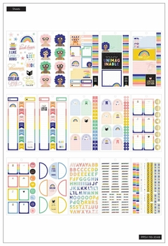 Livro de Adesivos - Value Pack Stickers - Bookish - The Happy Planner na internet