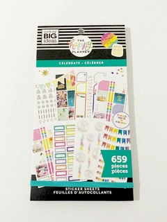 Livro de Adesivos - Value Pack Stickers - Celebrate - The Happy Planner