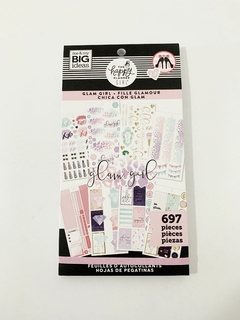 Livro de Adesivos - Value Pack Stickers - Glam Girl - The Happy Planner