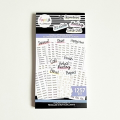 Livro de Adesivos - Value Pack Stickers - Hand-Lettered Basics - The Happy Planner