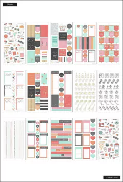 Livro de Adesivos - Value Pack Stickers - Miss Maker - The Happy Planner - comprar online