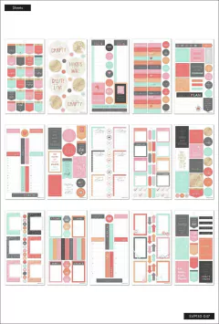 Livro de Adesivos - Value Pack Stickers - Miss Maker - The Happy Planner na internet