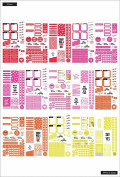Livro de Adesivos - Value Pack Stickers - Rainbow - The Happy Planner - comprar online