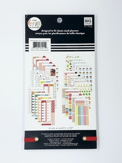 Livro de Adesivos - Value Pack Stickers - Recipe - The Happy Planner - Dream Big - Papelaria Criativa