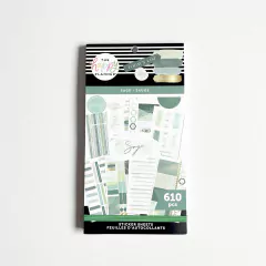 Livro de Adesivos - Value Pack Stickers - Sage - The Happy Planner