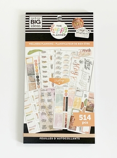 Livro de Adesivos - Value Pack Stickers - Wellness Planning - The Happy Planner