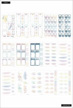 Livro de Adesivos - Value Pack Stickers - Wellness Warrior - The Happy Planner - comprar online