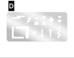 Stencil para estamping - tienda online