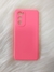 Capa Case Aveludada Moto Edge 30 Rosa