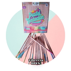 LAPICES DE COLORES PASTEL MOOVING X 20 (020986) - comprar online
