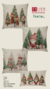 Capa Almofada Linho Contos de Natal Boneco de Neve na internet