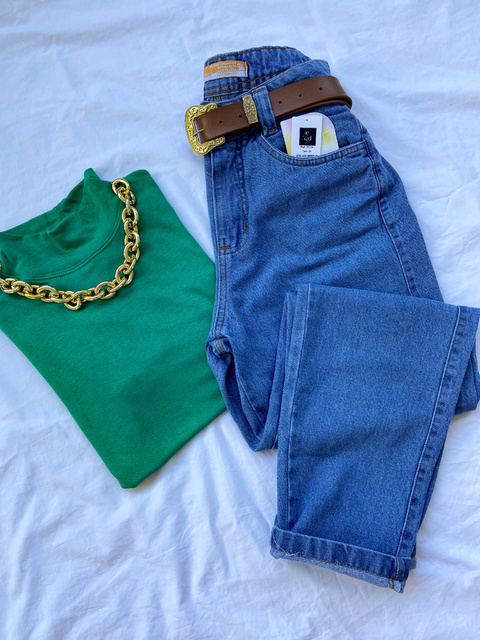 CALÇA JEANS MOM