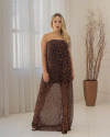 Vestido Olho de Tigre - comprar online