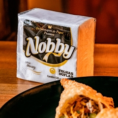 GUARDANAPO PEQUENO FOLHA DUPLA NOBBY 200FL - loja online