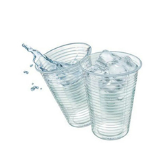COPO PLASTICO PS 180ML TRANSPARENTE TOTALPLAST 100UN - REF.CT-180TR na internet