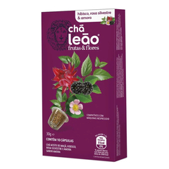CHA LEAO CAPSULA HIBISCO AMORA ROSA SILVESTRE 10X3G na internet