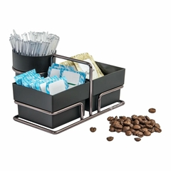 PORTA SACHES MEXEDOR PRETO C/ AÇO ONIX FUTURE - REF.1156OX - comprar online