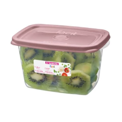 POTE PLASTICO RETANGULAR 580ML SANREMO