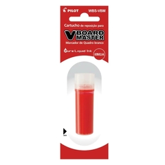 REFIL PARA PINCEL QUADRO BRANCO VERMELHA WBSVBM PILOT