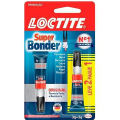 SUPER BONDER LOCTITE C/ 2X3G LV2 PG1