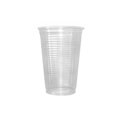 COPO PLASTICO PS 180ML TRANSPARENTE TOTALPLAST 100UN - REF.CT-180TR - comprar online